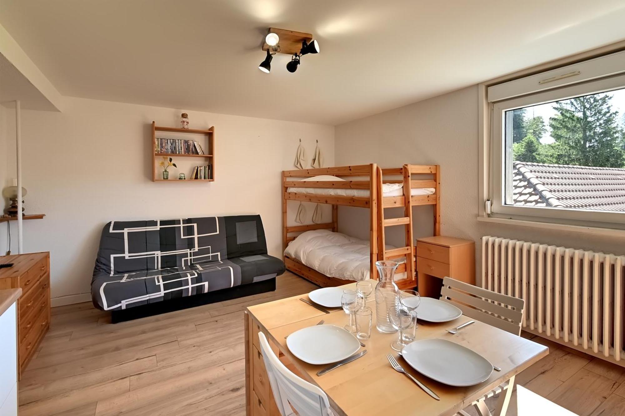 Le Nid Des Vosges - Appt Vue Montagne Appartement Gérardmer Buitenkant foto